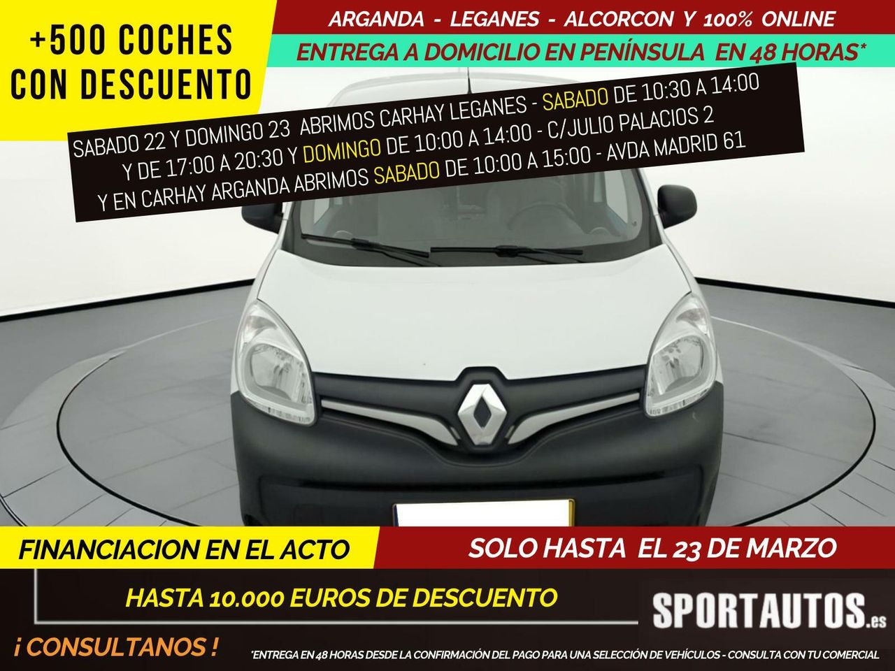 Renault kangoo con ano de matriculacion 2020  de segunda mano - renault kangoo 2020 /