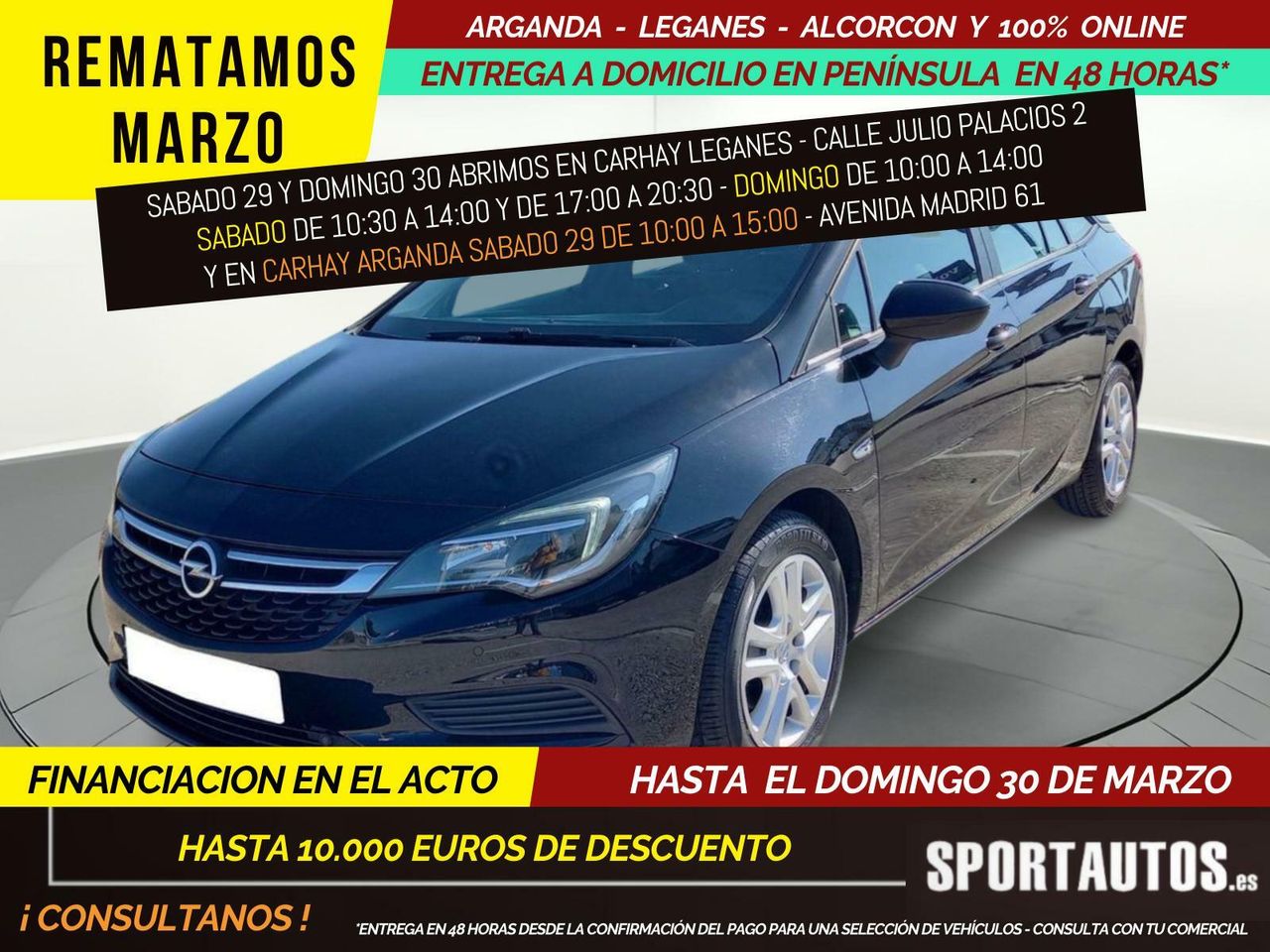 Historiales  de segunda mano - opel astra 2019 /