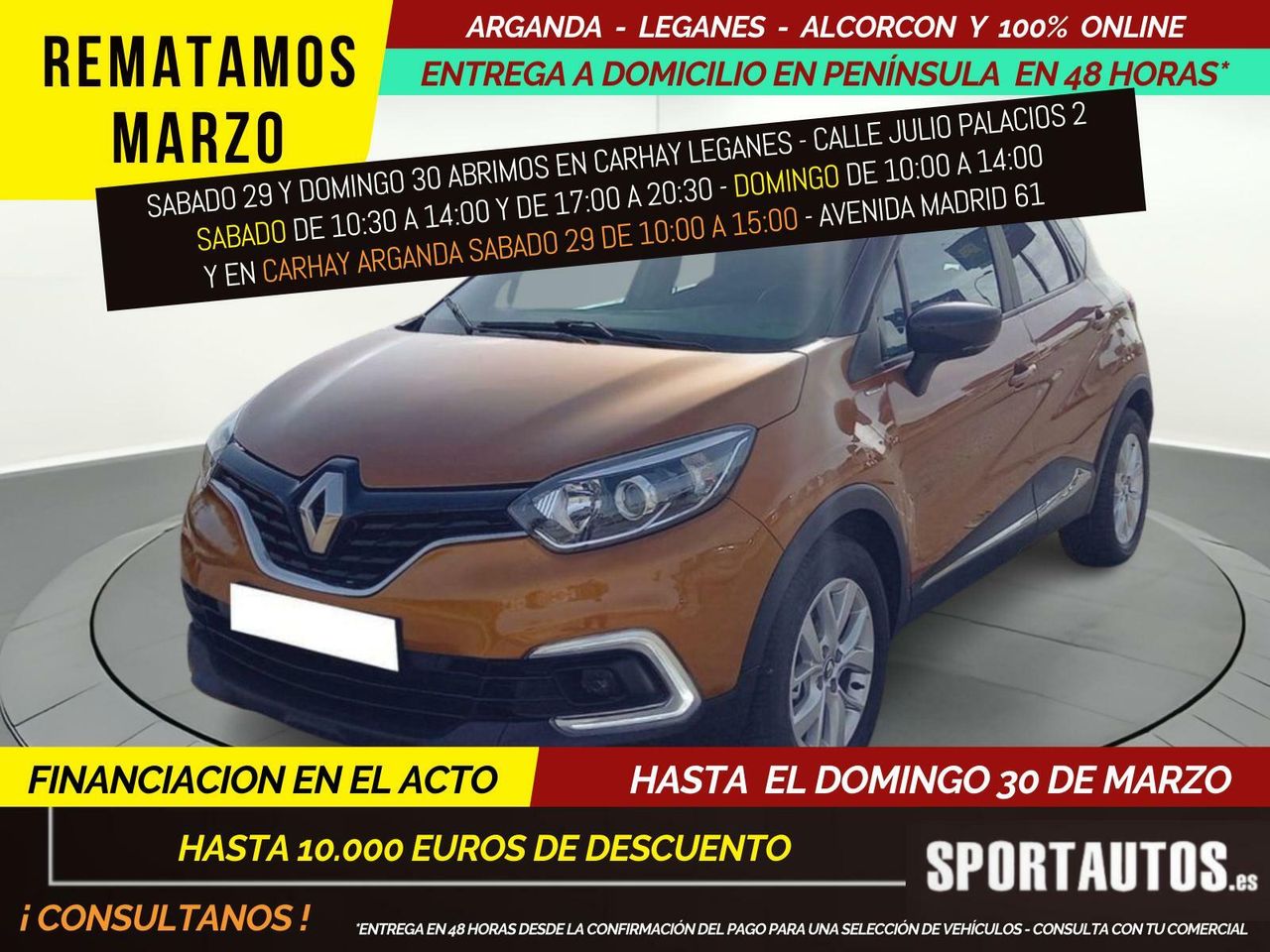 Captur 2024 rueda de repuesto  de segunda mano - renault captur 2019 /