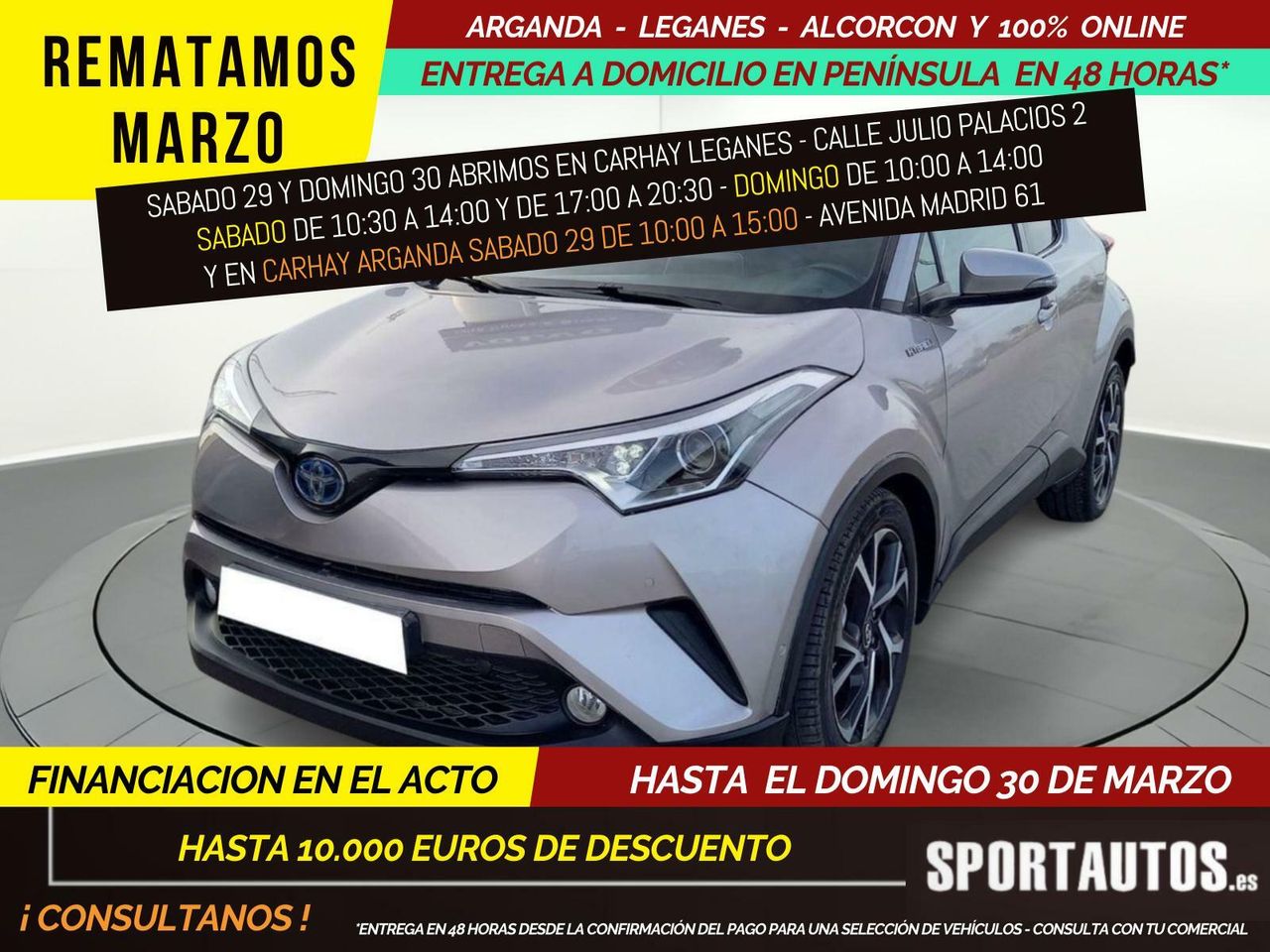Toyota chr 2019 madrid  de segunda mano en Madrid - toyota c-hr 2019 /