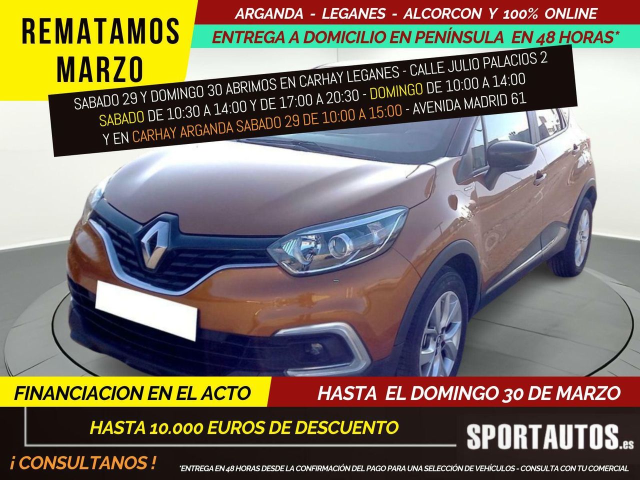 Captur 2024 rueda de repuesto  de segunda mano - renault captur 2019 /