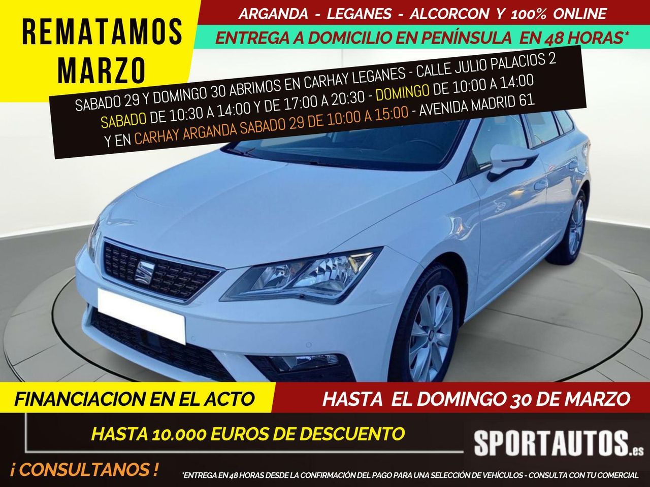Kit antipinchazos  de segunda mano - seat leon 2020 /