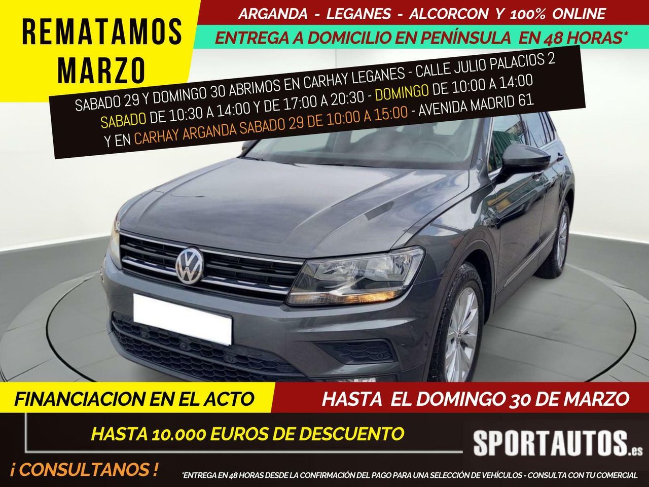 Volkswagen tiguan con traccion 4x2  de segunda mano - volkswagen tiguan 2018 /