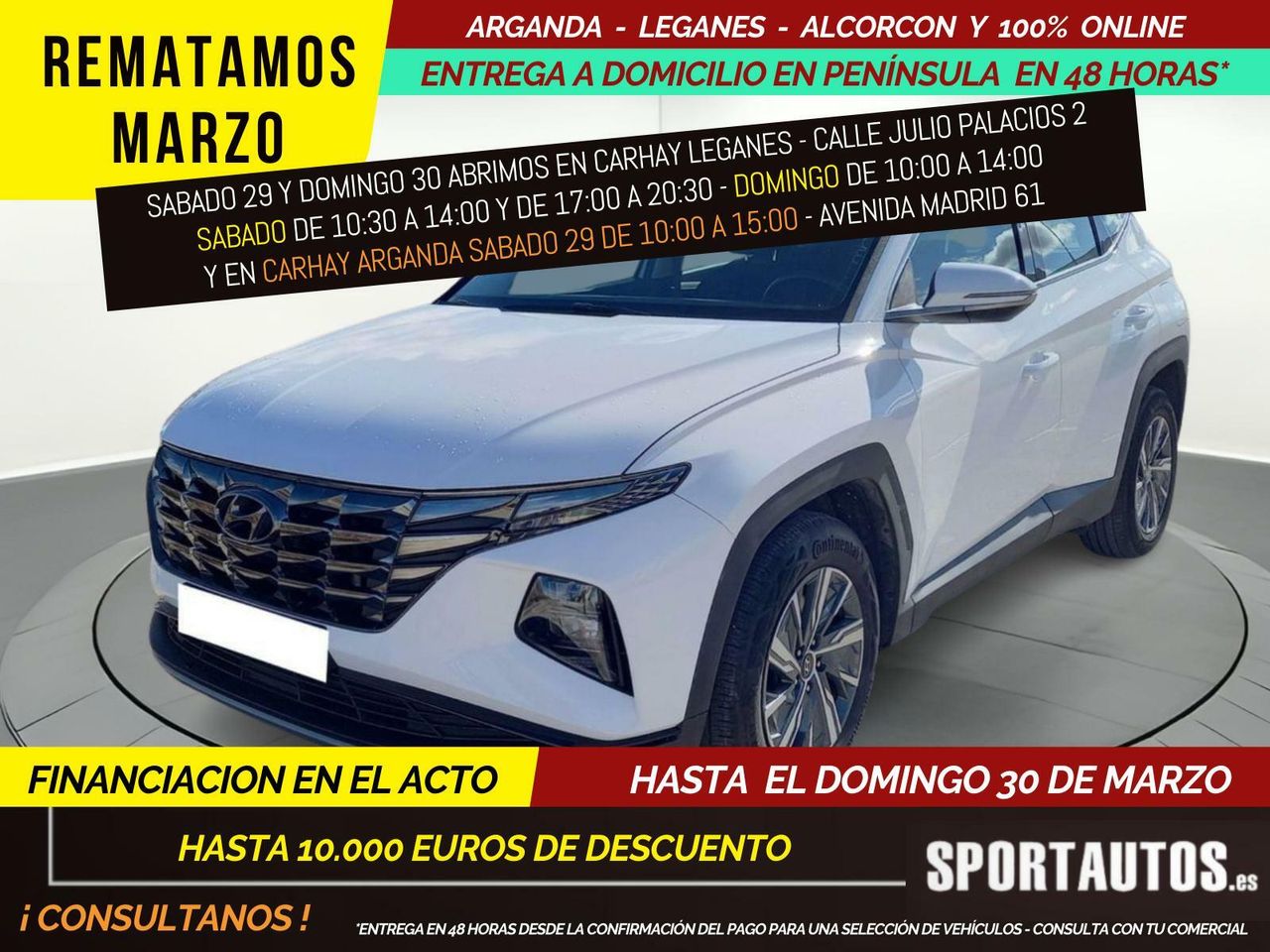 Historiales  de segunda mano - hyundai tucson 2021 /