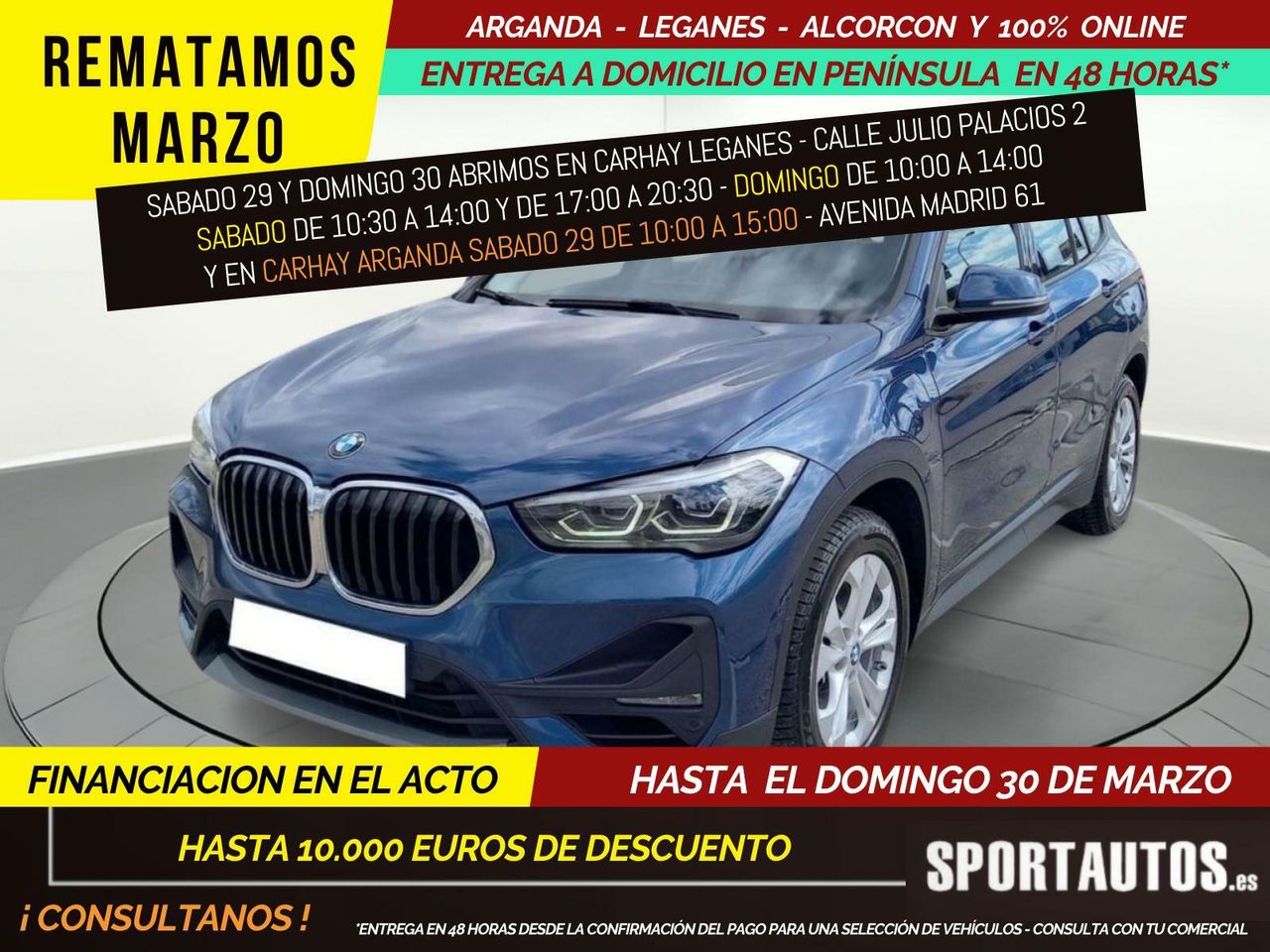 Historiales  de segunda mano - bmw x1 2020 /