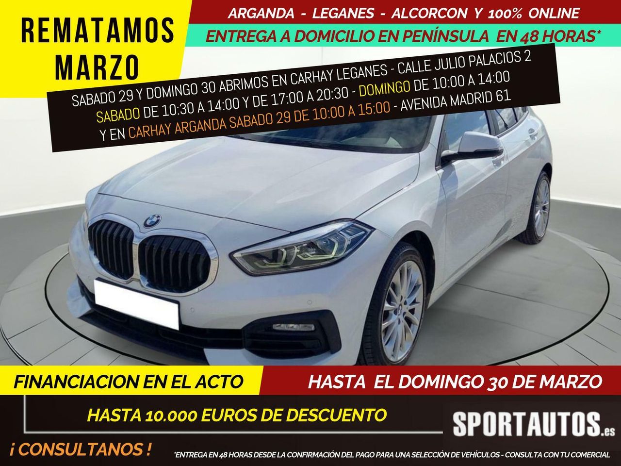 Historiales  de segunda mano - bmw serie 1 2020 /