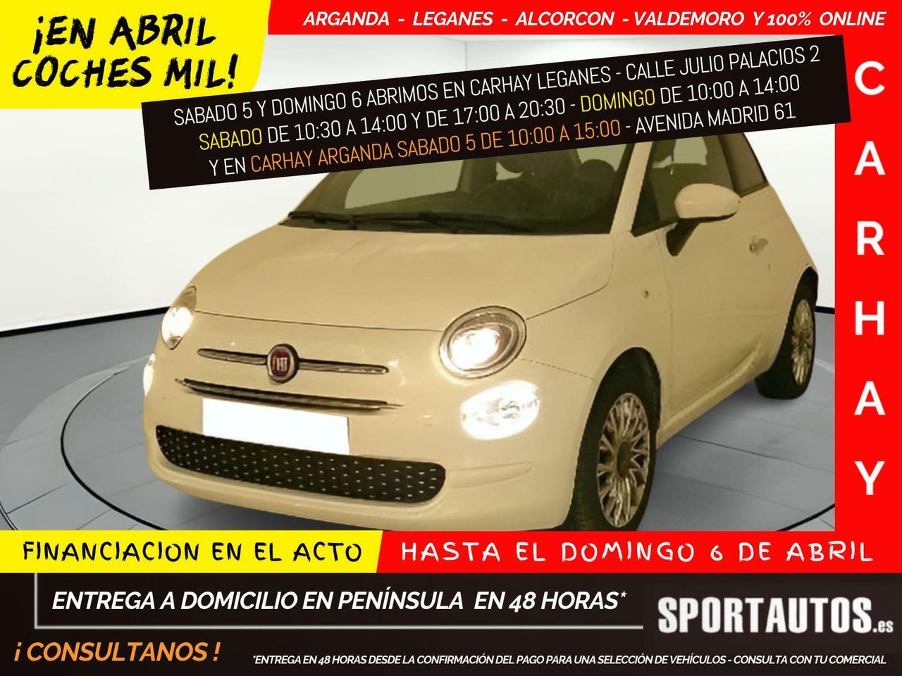 Vidente te mostrara  - fiat 500 2020 /