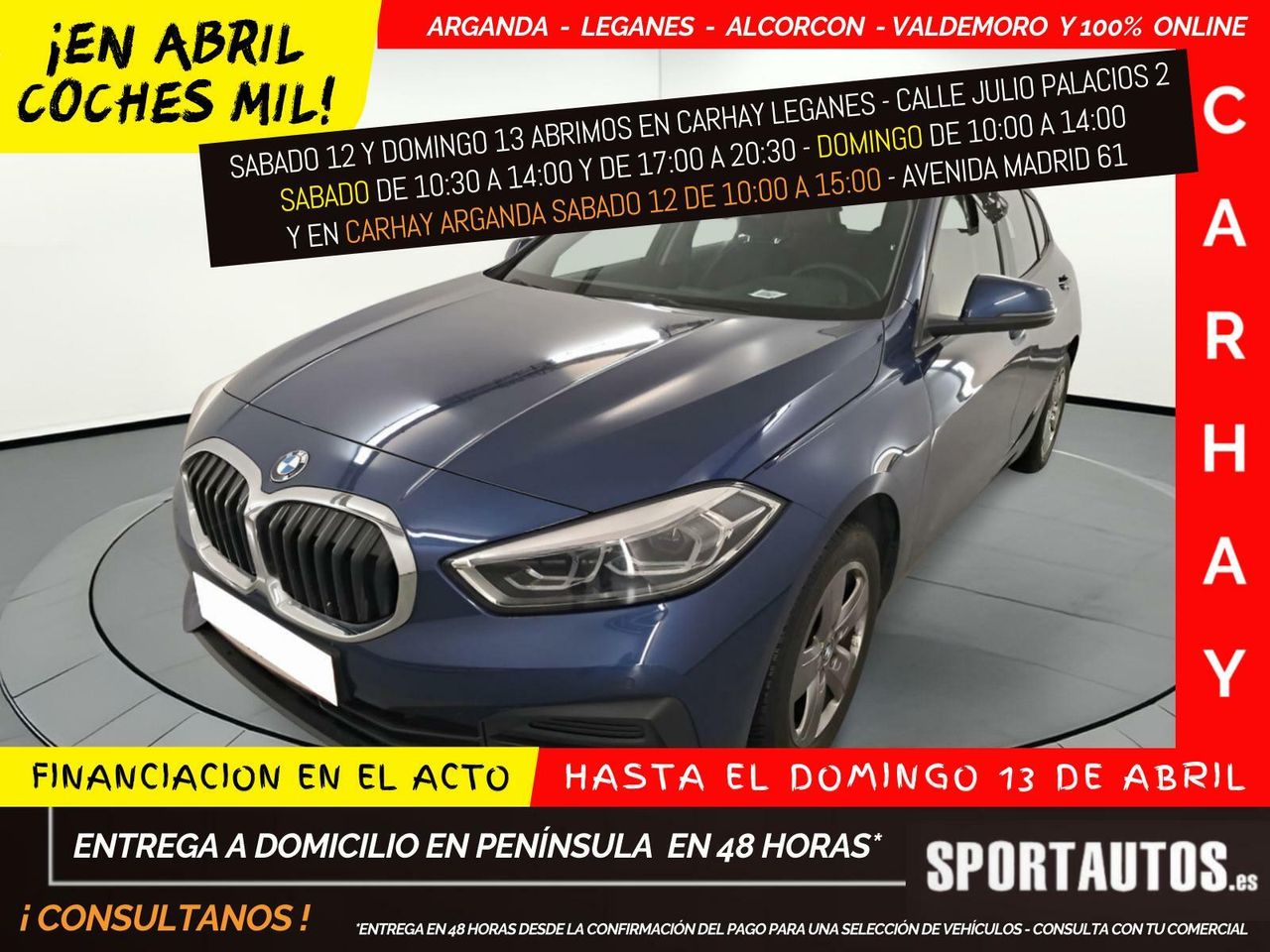 Historiales  de segunda mano - bmw serie 1 2020 /
