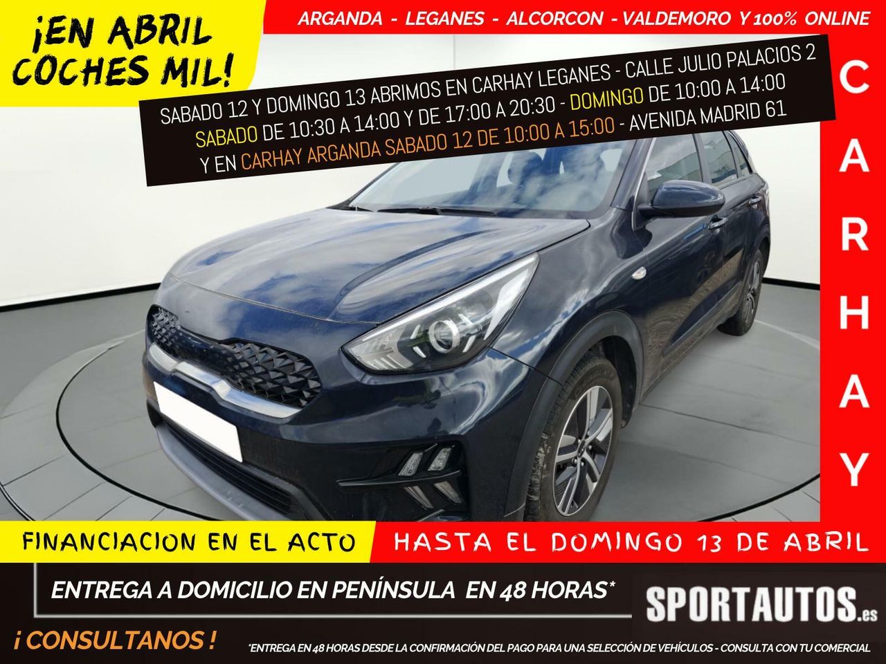 Historiales  de segunda mano - kia niro 2022 /