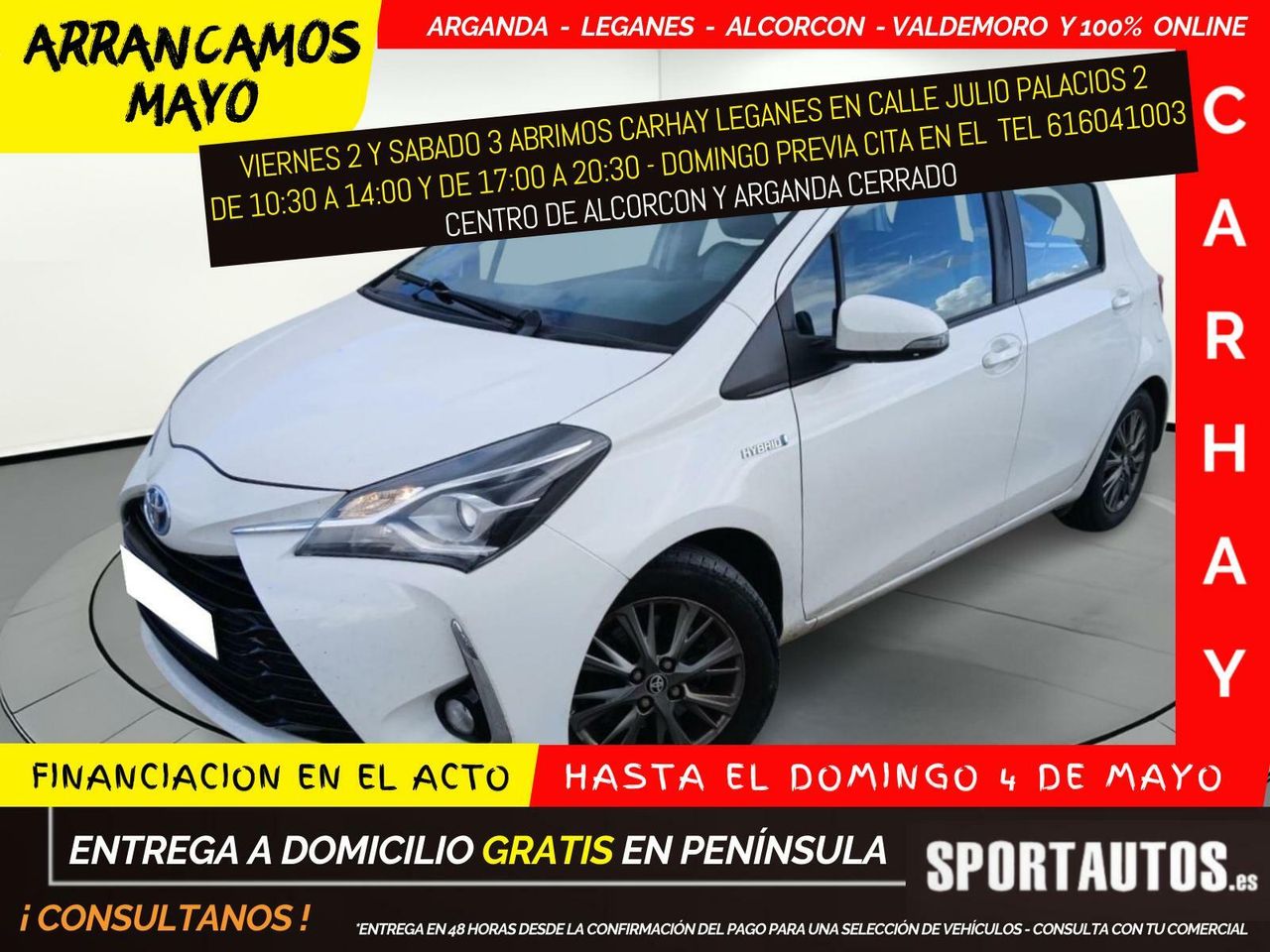 Videncia te mostrara  - toyota yaris 2020 /