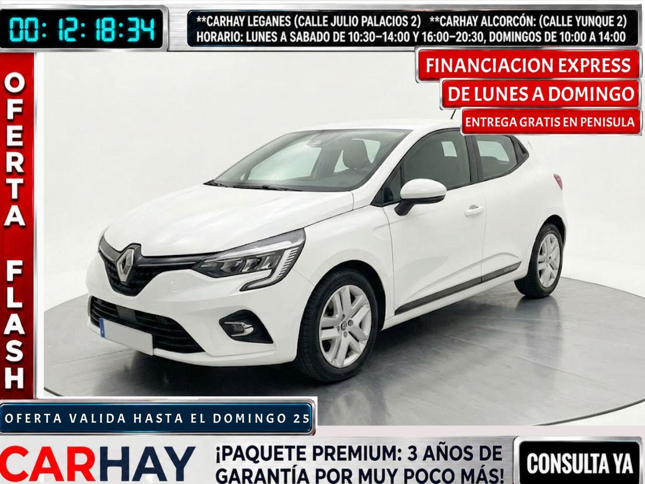 Renault Clio Intens E-Tech Híbrido 104 kW (140CV)