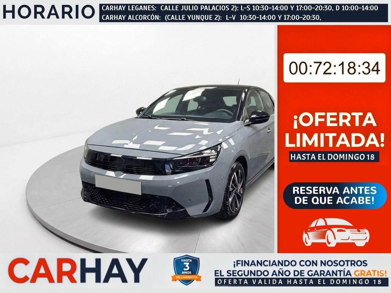 Opel Corsa 1.2T XHL 74kW (100CV) GS
