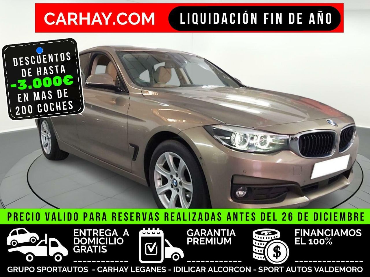 Neumaticos usados para turismo  de segunda mano - bmw serie 3 gran turismo 2018 /