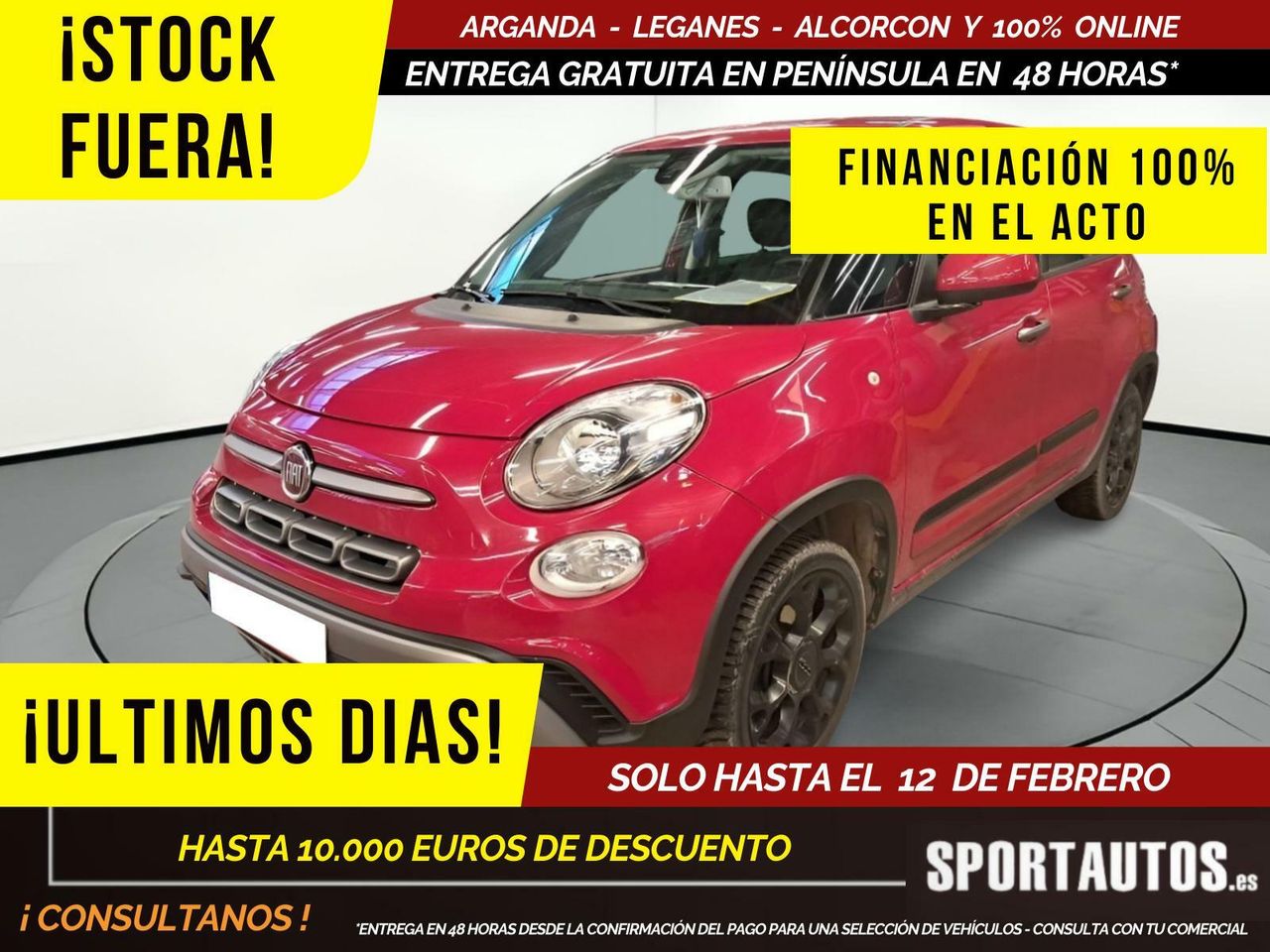 Cuantas dudas  de segunda mano - fiat 500l 2019 /