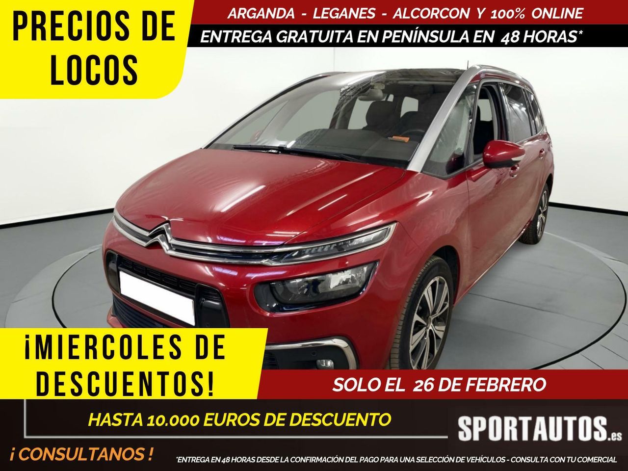 Cuantas dudas  de segunda mano - citroën grand c4 spacetourer 2018 /
