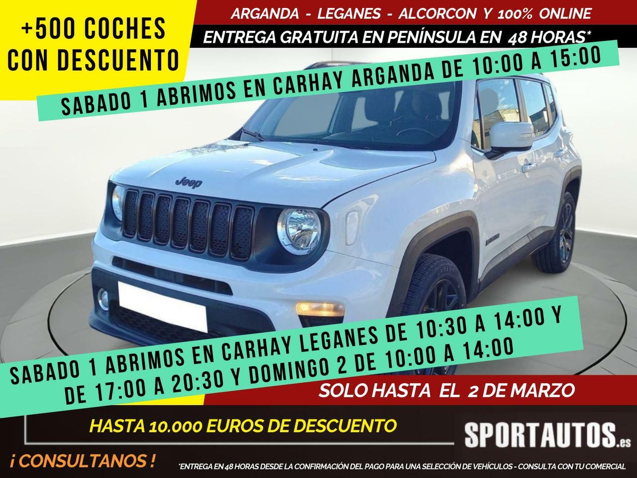 Jeep renegade altitude  de segunda mano - jeep renegade 2018 /