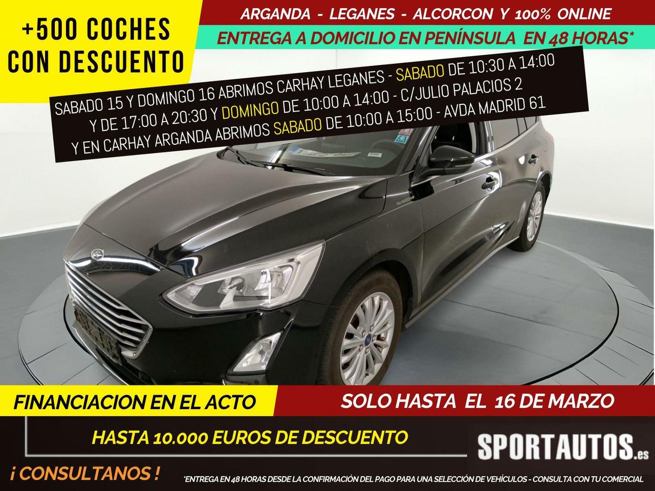 Ford focus 2024 arranque sin llave  de segunda mano - ford focus 2019 /
