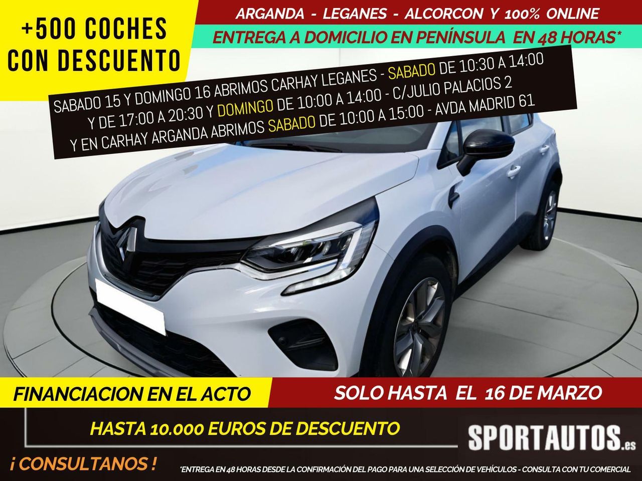 Renault kangoo segunda mano en madrid  de segunda mano en Madrid - renault captur 2021 /