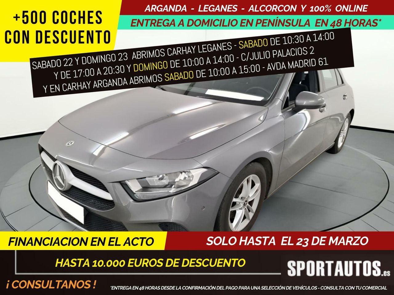 Coche mercedes clase 2020 alcorcon  de segunda mano - mercedes clase a 2020 /