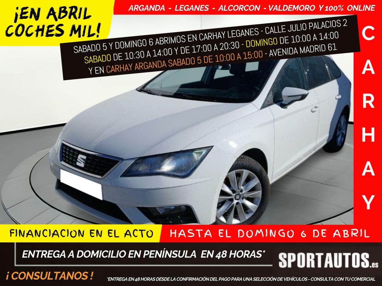 Vidente te mostrara  - seat leon 2019 /