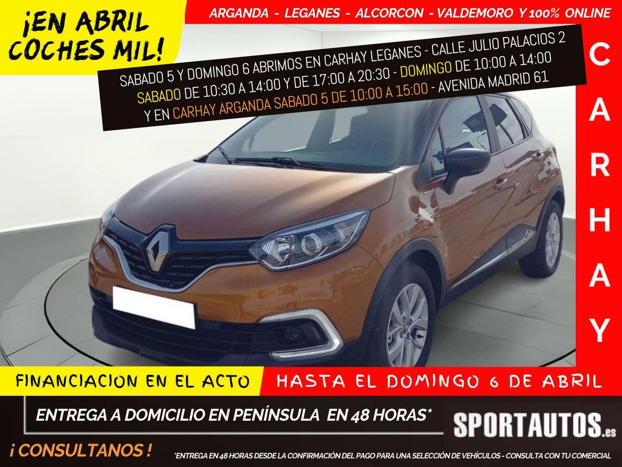 Renault captur garcia de la calzada  de segunda mano - renault captur 2019 /