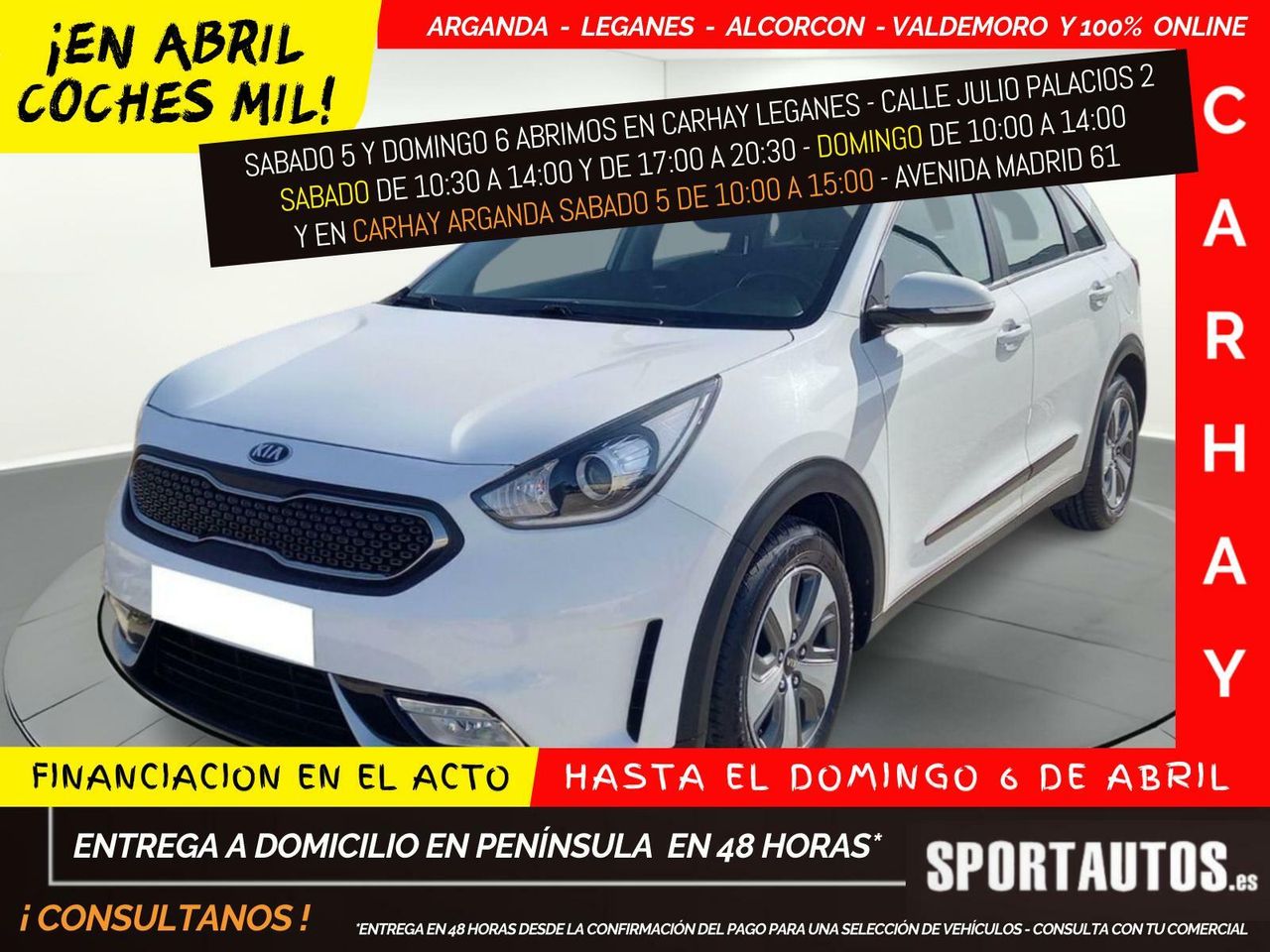 Historiales  de segunda mano - kia niro 2018 /