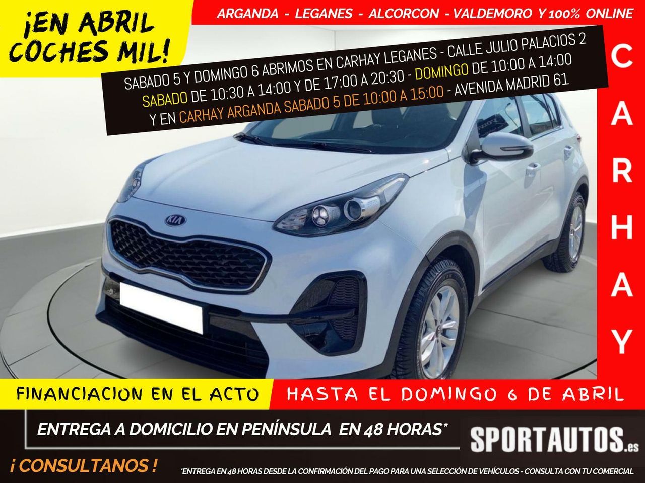 Historiales  de segunda mano - kia sportage 2020 /