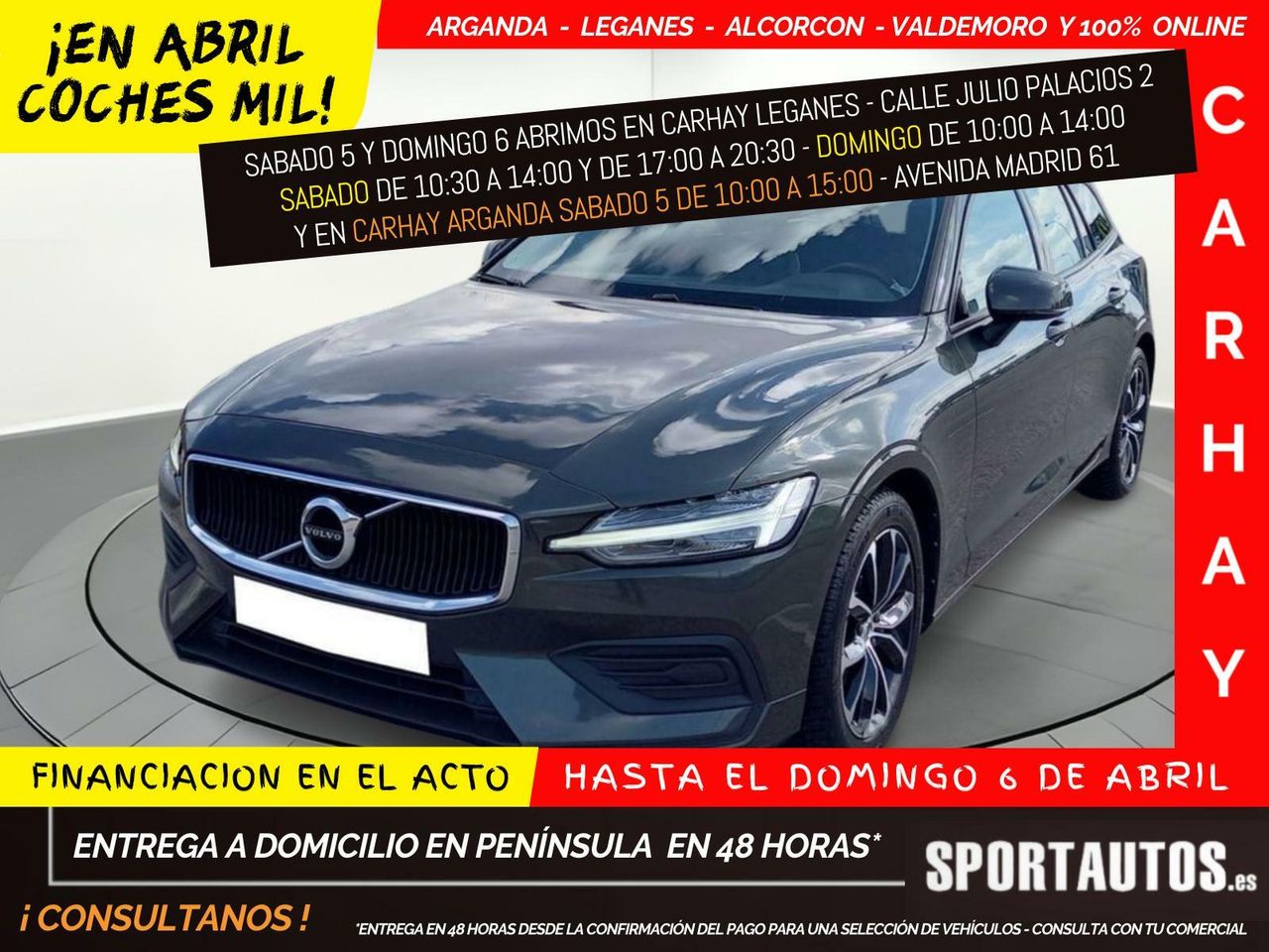 Volvo v60 diesel plusa  de segunda mano - volvo v60 2019 /