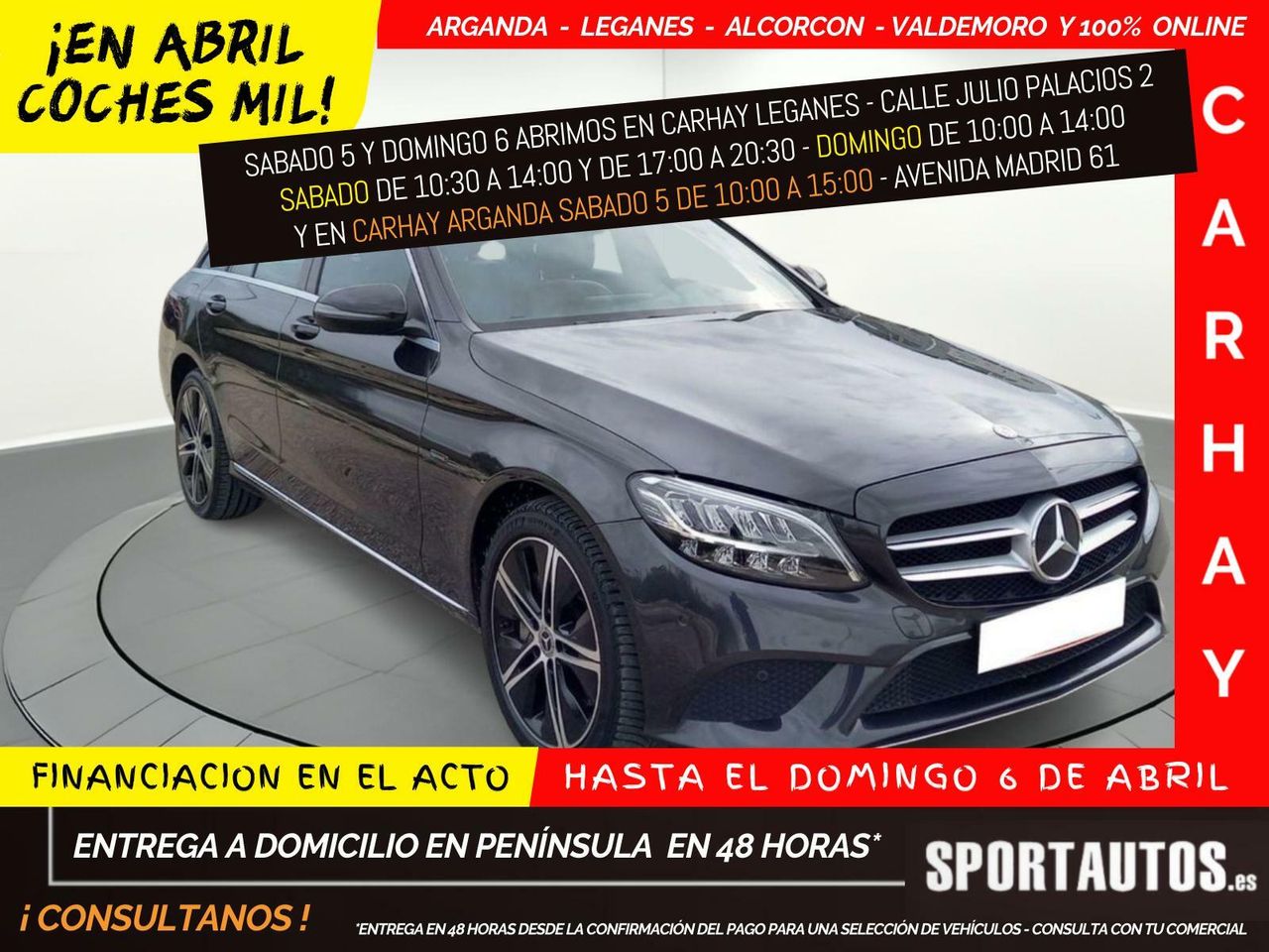 Mercedes vito 2020 ayuda al arranque  de segunda mano - mercedes clase c 2020 /