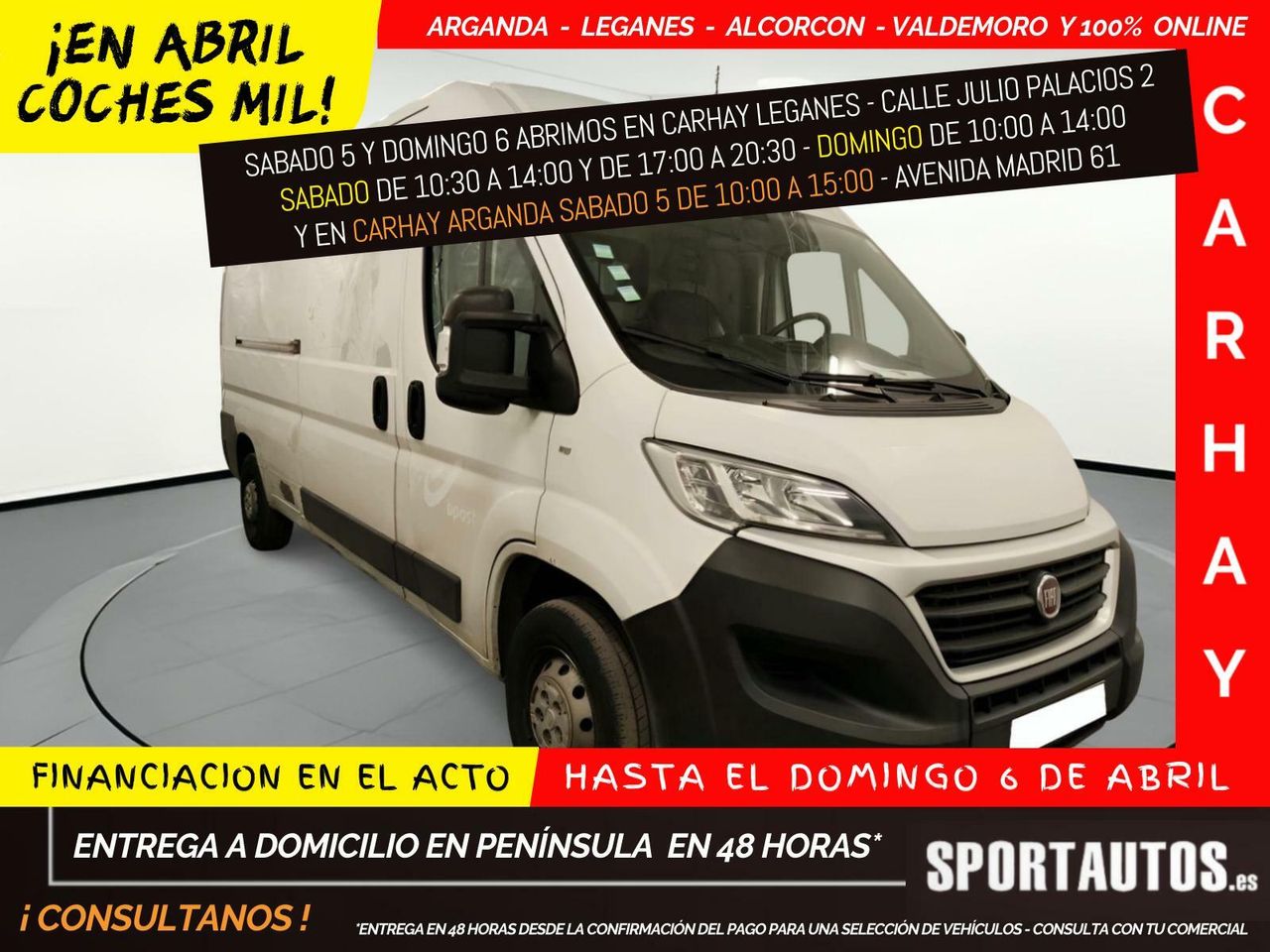 Autocaravana fiat ducato  de segunda mano - fiat ducato 2018 /