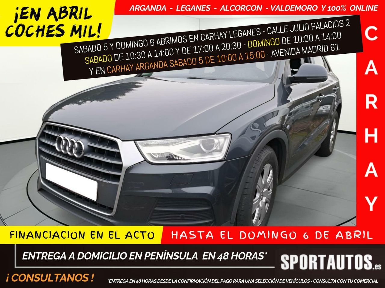 Audi q3  de segunda mano - audi q3 2018 /