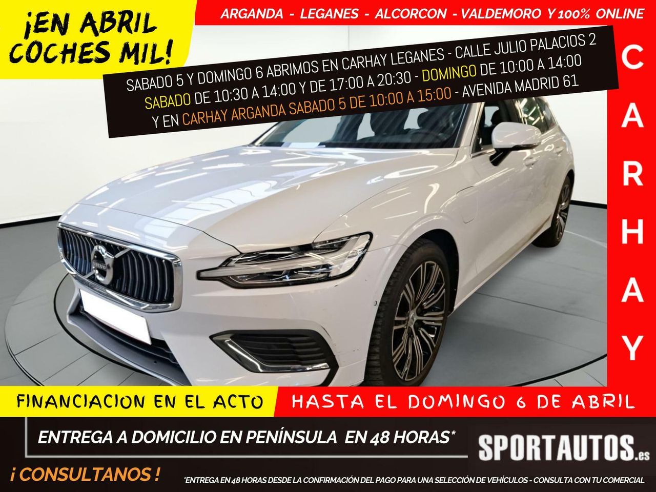Volvo xc90 2020 selekt  de segunda mano - volvo v60 2020 /