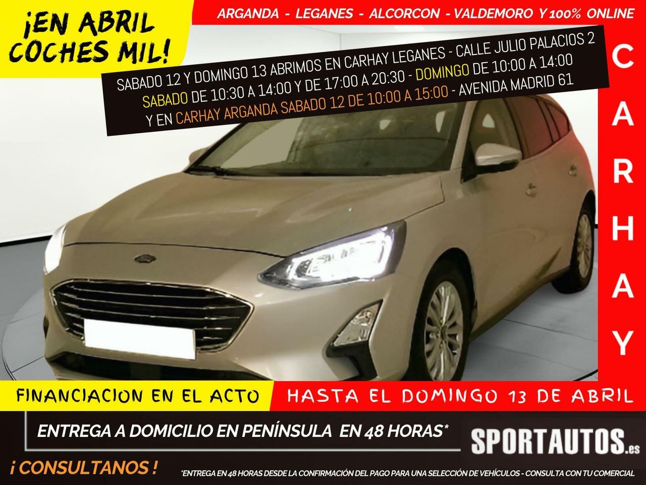 Ford focus 2022 diesel 120cv  de segunda mano - ford focus 2021 /