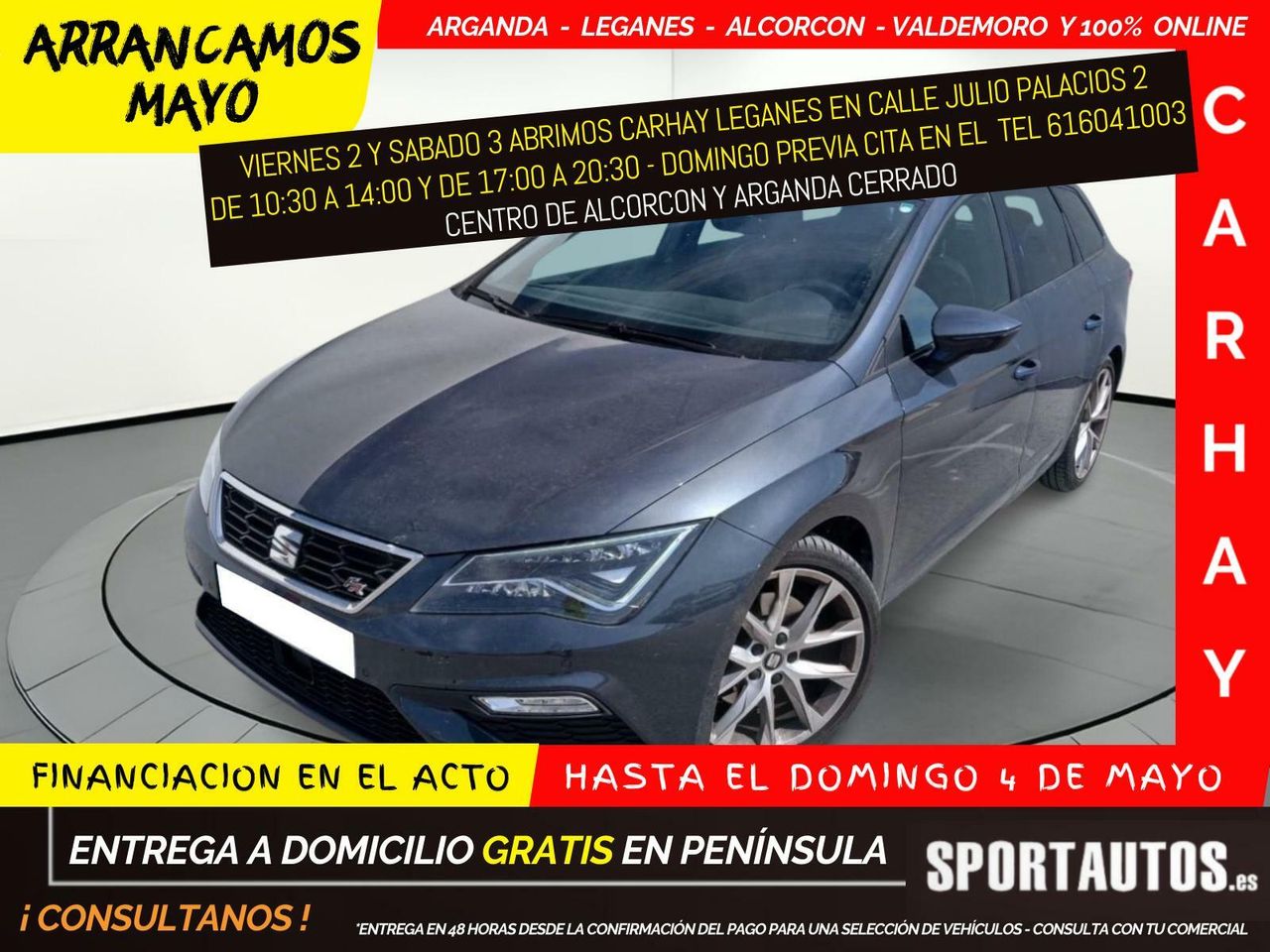 Videncia te mostrara  - seat leon 2019 /