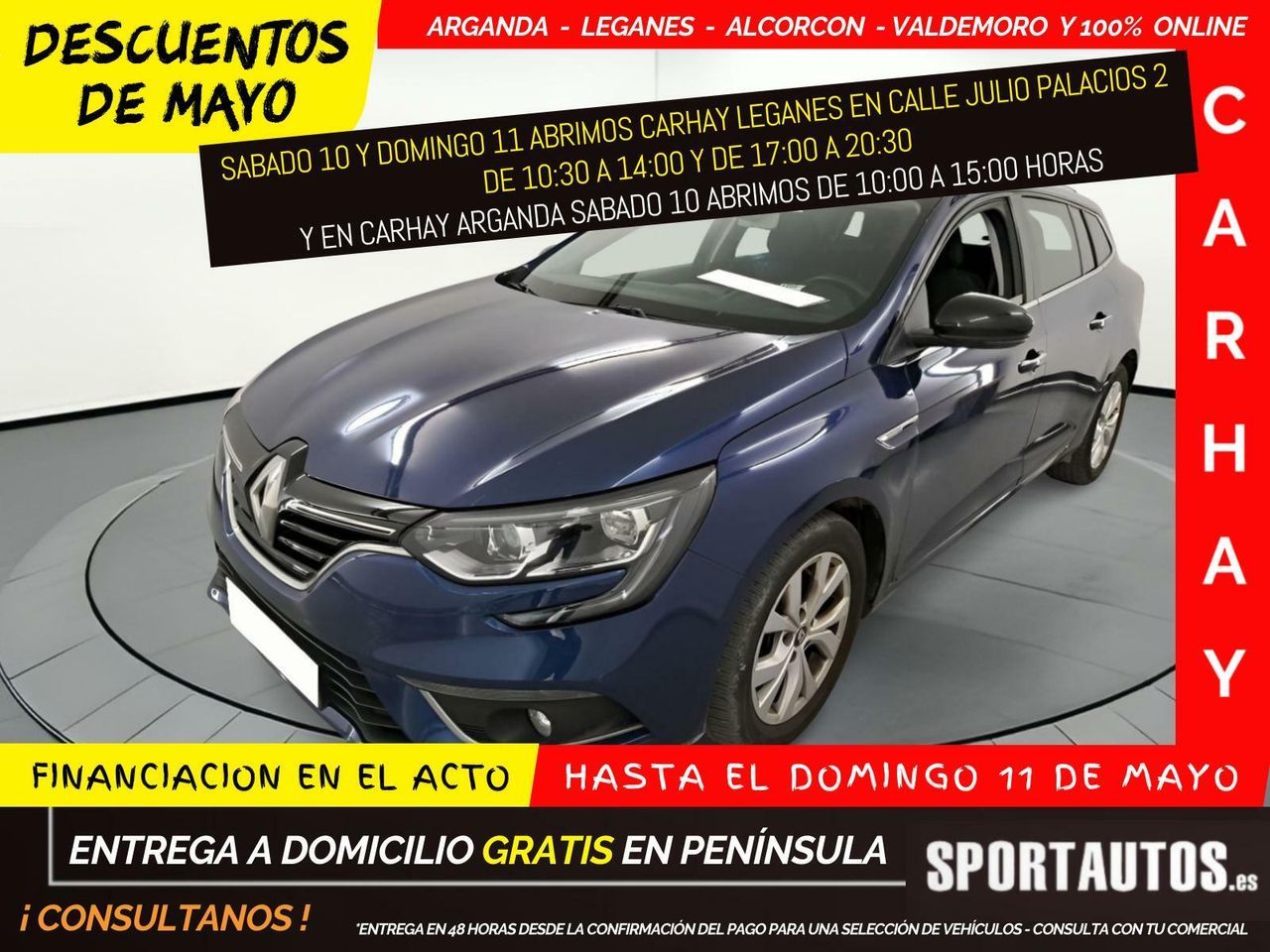 Renault megane 2008  de segunda mano - renault megane 2018 /