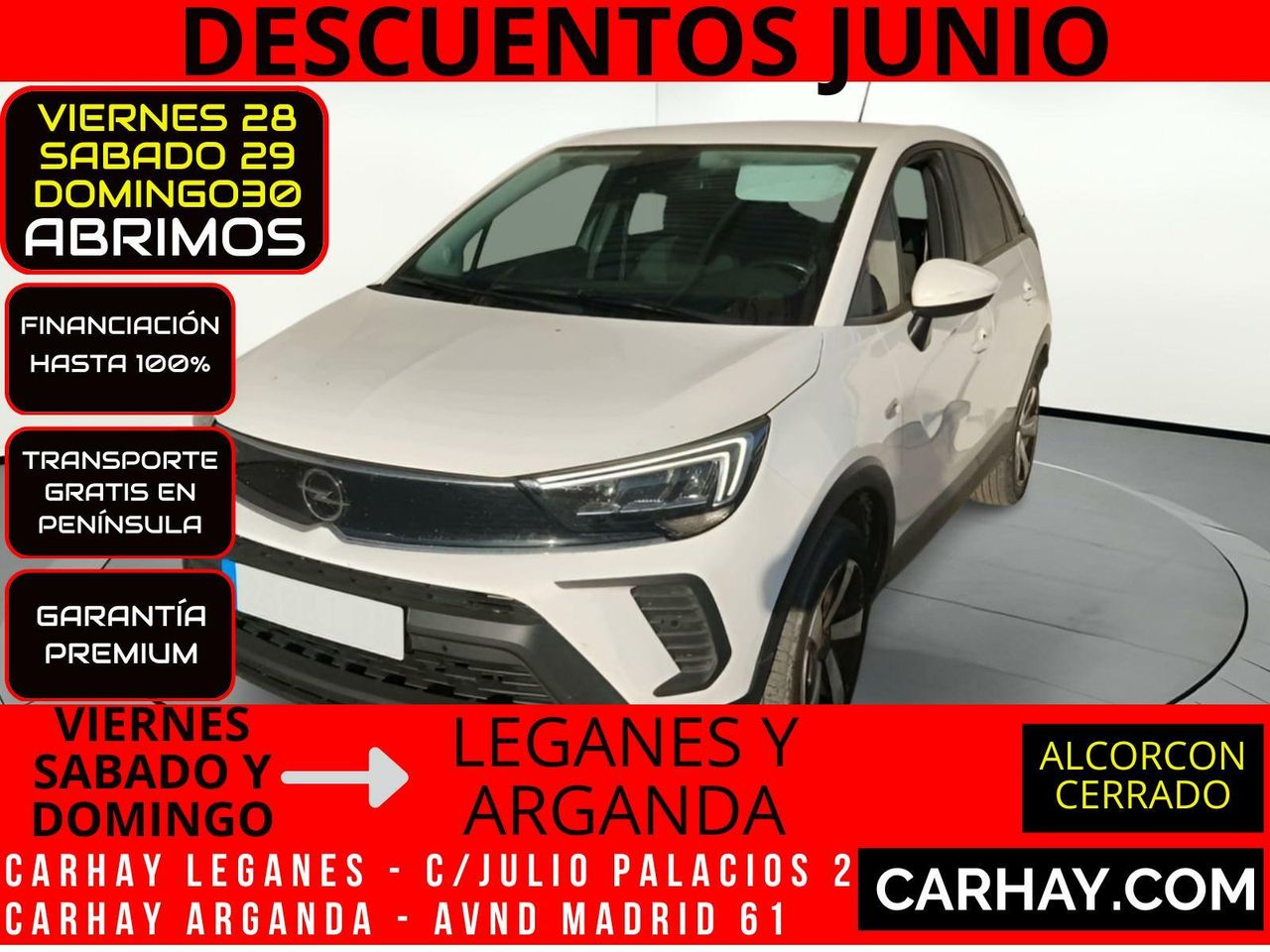 Opel crossland 2021  de segunda mano - opel crossland 2021 /