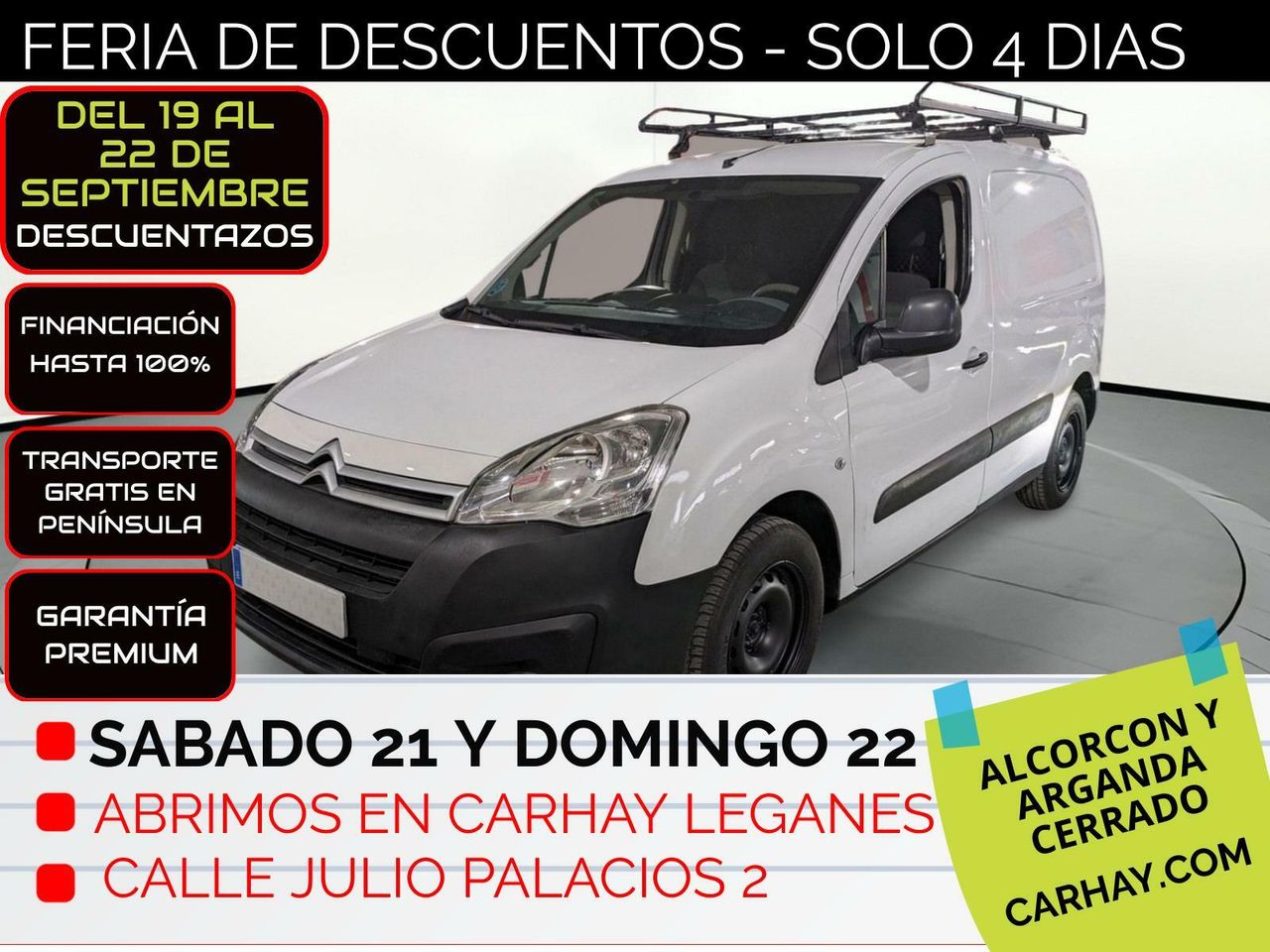 Historiales  de segunda mano - citroën berlingo 2018 /