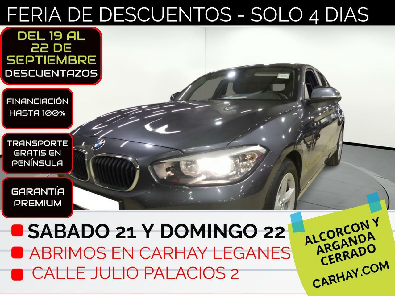 Kit antipinchazos  de segunda mano - bmw serie 1 2019 /