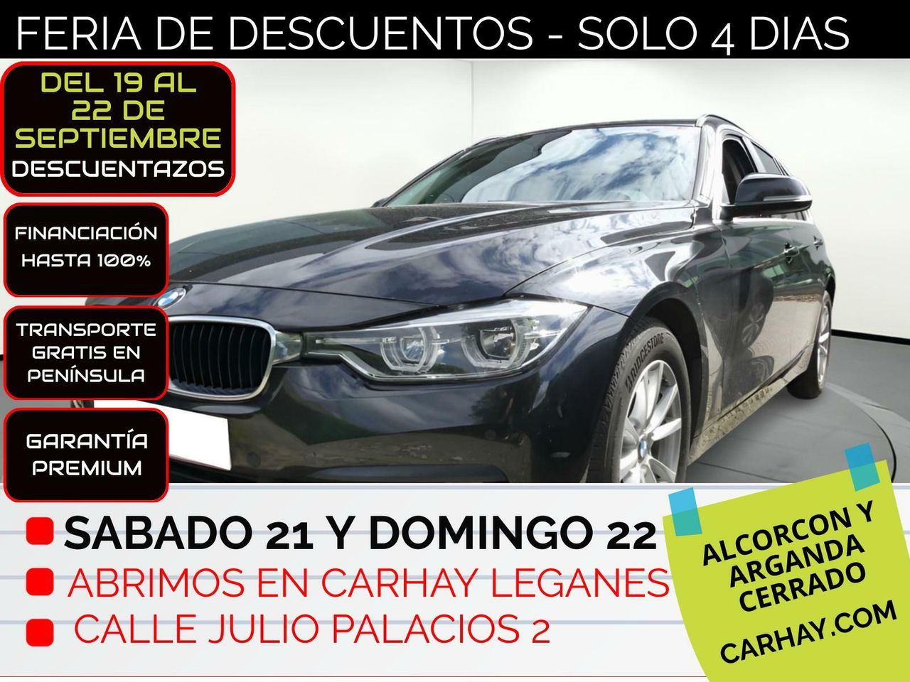 Precio contado  de segunda mano - bmw serie 3 2019 /