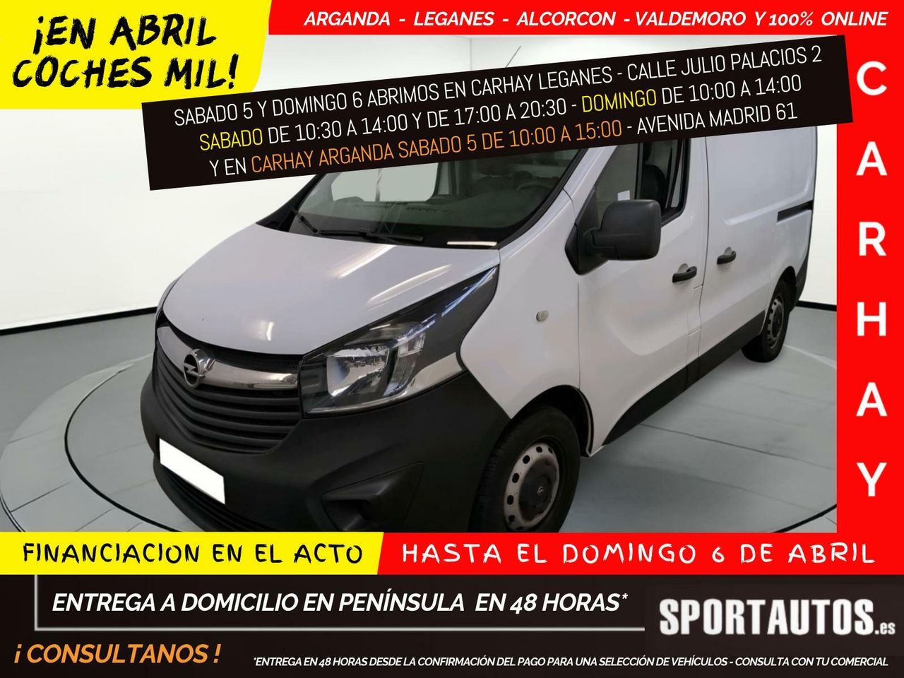 Vidente te mostrara  - opel vivaro 2018 /
