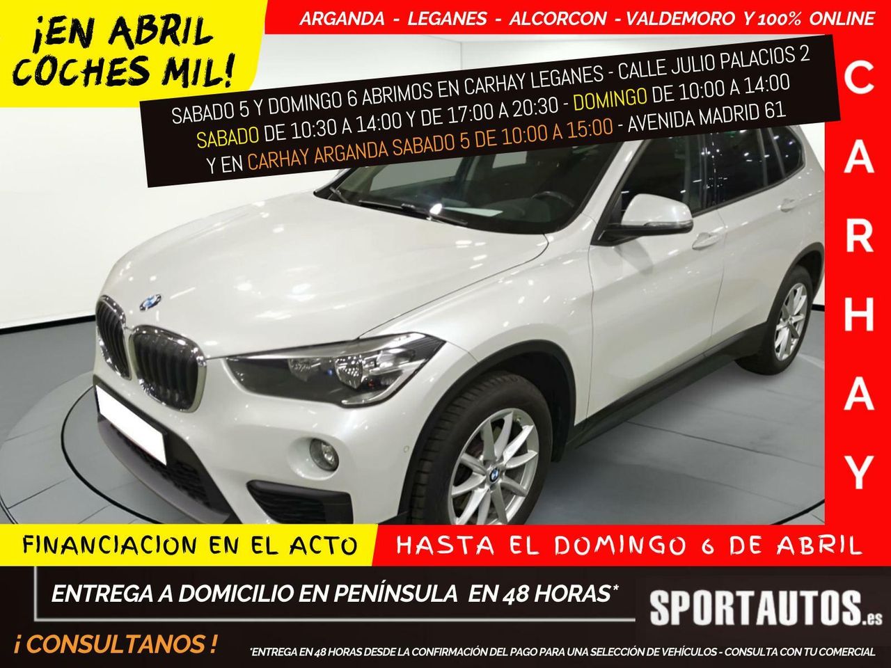 Cuantas dudas  de segunda mano - bmw x1 2018 /