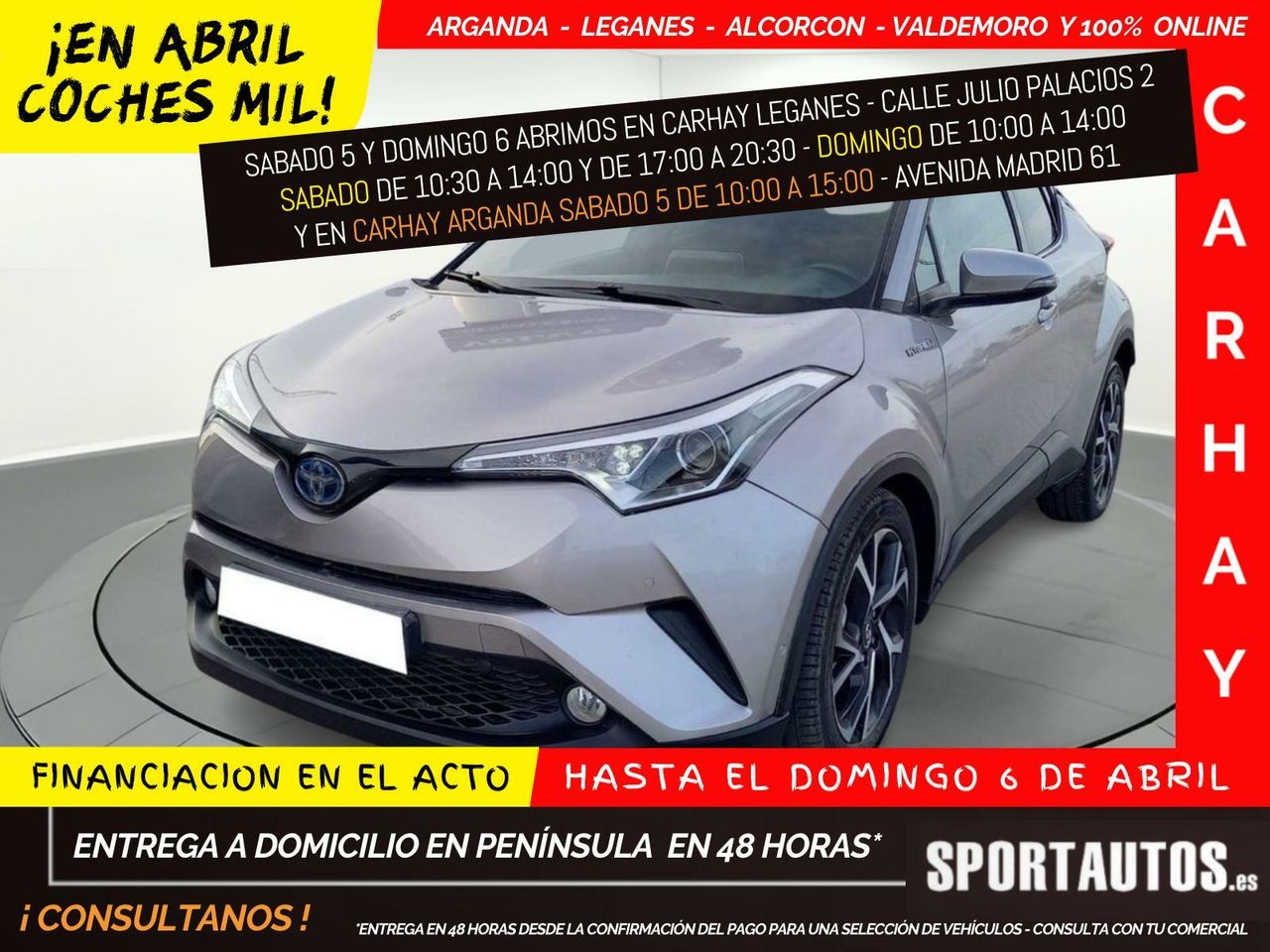 Historiales  de segunda mano - toyota c-hr 2019 /