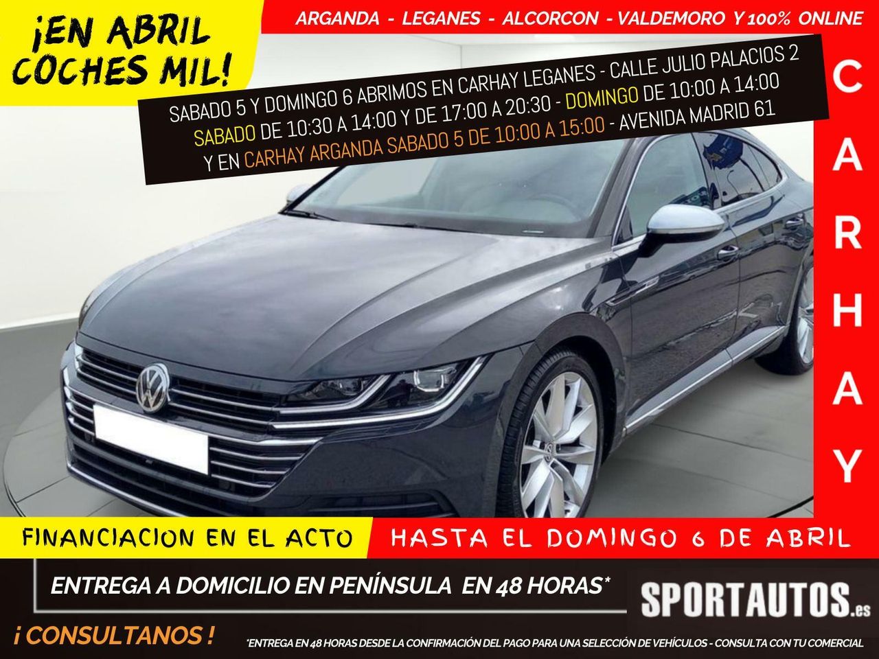 Arteon 7 velocidades  de segunda mano - volkswagen arteon 2018 /