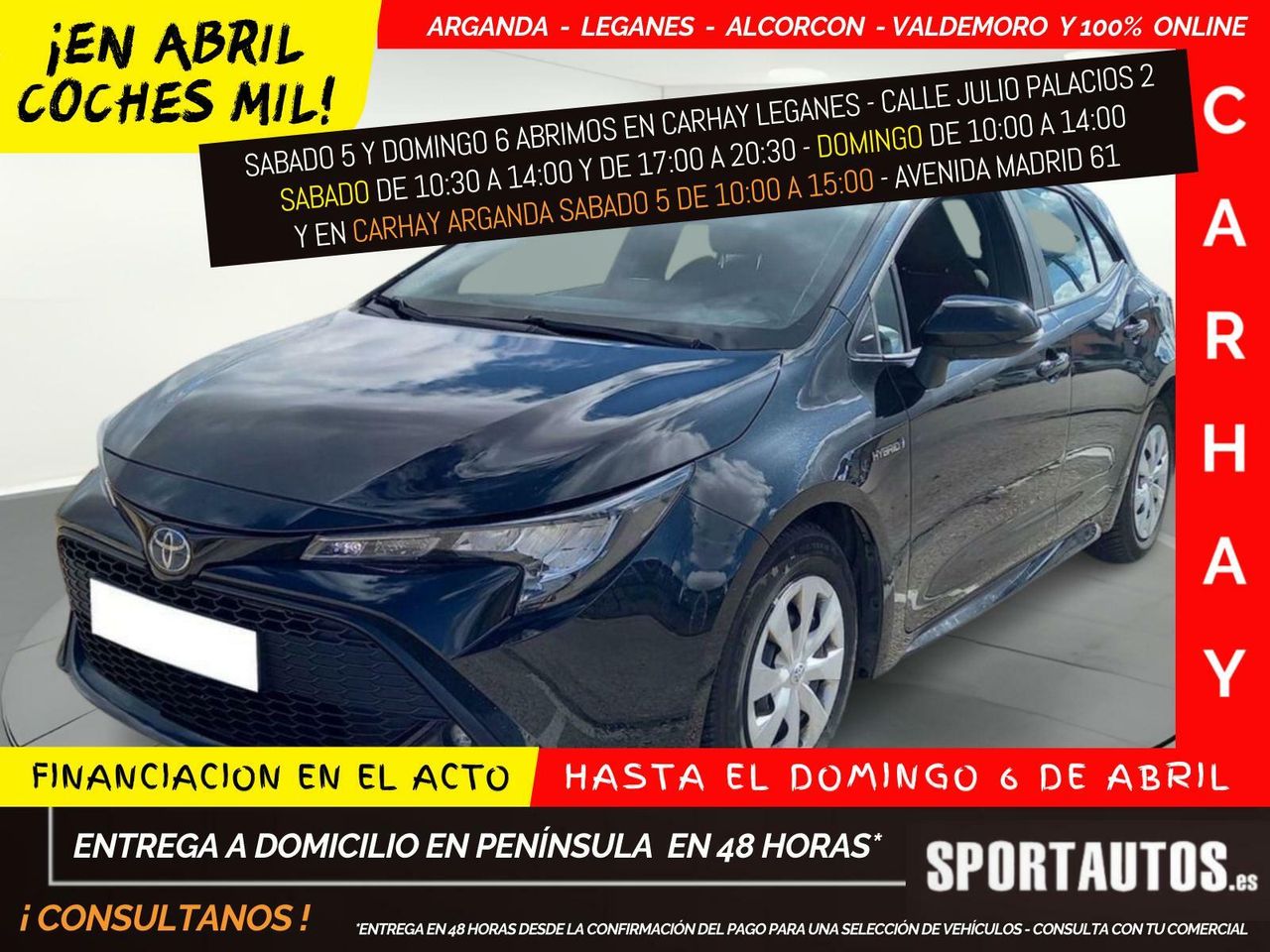 Historiales  de segunda mano - toyota corolla 2019 /