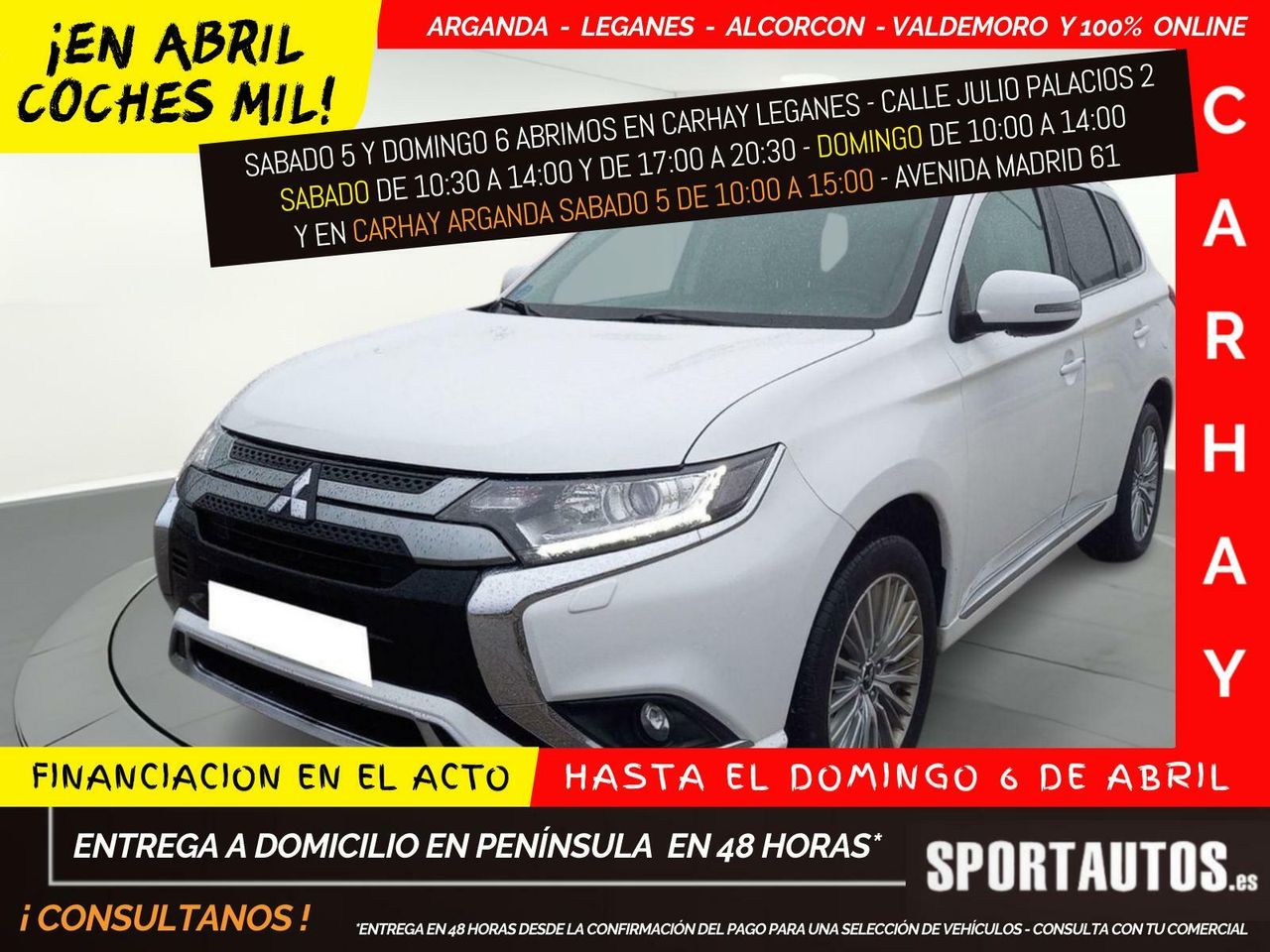 Historiales  de segunda mano - mitsubishi outlander 2019 /