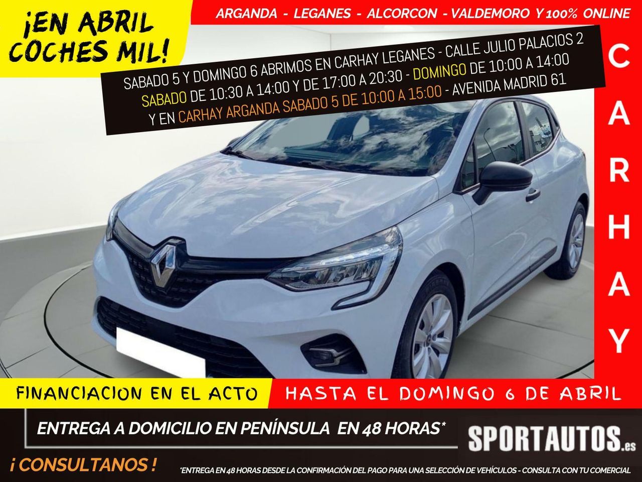 Ds 3 2020 100cv  de segunda mano - renault clio 2020 /