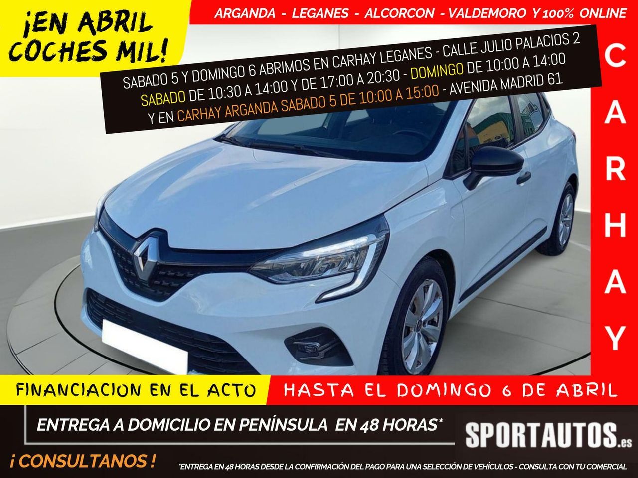 Ds 3 2020 100cv  de segunda mano - renault clio 2020 /
