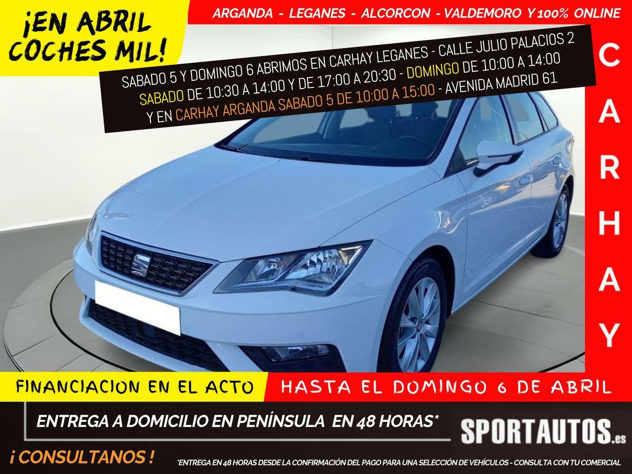 Videncia te mostrara  - seat leon 2020 /