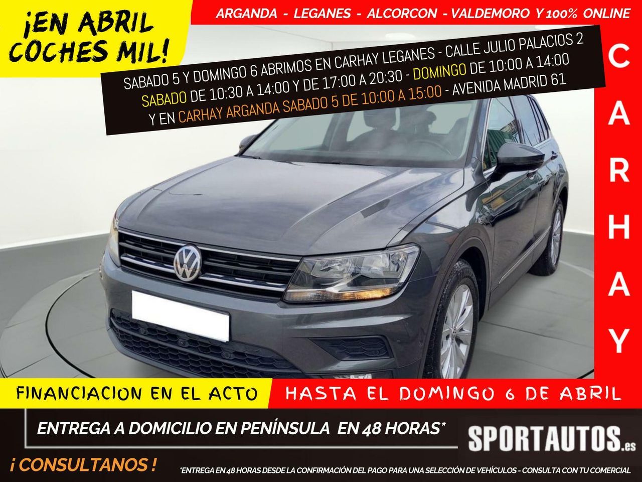 Historiales  de segunda mano - volkswagen tiguan 2018 /
