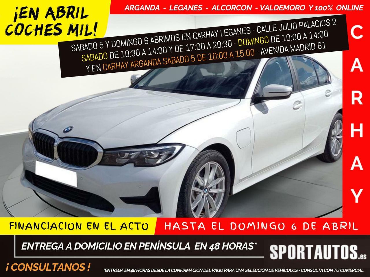 Historiales  de segunda mano - bmw serie 3 2019 /
